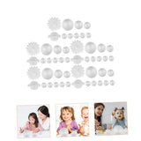5Sets White Foam Balls Solar System Kit for DIY Crafts and Creative Party Ornaments V1370-AZ4-09642
