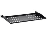 2PCS 1U Server Shelf, 254mm Depth, 22.68kg Max Load Capacity Vented Cantilever or Wall Mount V952-FWQJJGB1U10YF1LZFV0
