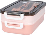Pink Box with Soup Bowl - Bento Box - Adult Box - Meal Boxes - Children's Box V1188-MS-313-0160