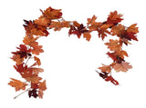 Decorative Artificial Maple Garland Fall Leaf Garland Decoration Thanksgiving Halloween Fake Maple V1294-YM0523-3115210217313