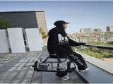 Grey Unisex Travel Bag with Utility Buckles and Wet/Dry Compartments V888-ELOSUNG26601