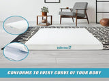 Queen Green Tea Memory Foam Mattress Cooling Comfort with CertiPUR-US Certified Foam V63-826551