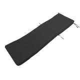 Lounge Chair Cushion with Ties Removable Rain Proof Fade Proof Sun Lounger Replacement Cushion for V1294-YM0901-3116250002511