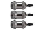 6 Pcs Lamp Holder Metal E26 E27 Screw Retro Lighting Base Accessories with Ground Aluminum V1294-YM0714-3119210198014