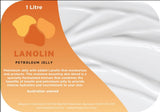 Petroleum jelly with added Lanolin 1 litre V722-SGPETLAN-1