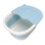 Foot Soaking Tub Foldable Foot Bath Foot Tub Bucket for Children Foot Bath Plastic Wash Bathtub Blue V1294-YM3117220226212-0421