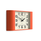 Newgate Metro Wall Clock-Pumpkin Orange V398-NG-MET3PO