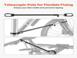 Bike Repair Stand, Max. 49.9 kg Heavy-duty Bicycle Work Stand with 1025-1510 mm Adjustable Height & V952-ZXCWXZJLZLDSDYMNF001V0