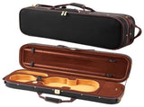 4/4 Full Size Violin Case, Built-in Hygrometer, Lightweight Portable Travel Carrying Bag, with Plush V952-XTQHZFXNLPMXVK7D4001V0