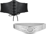 Corset Belt Bundel With Silver Belt for Cosplay V1258-DP02-F-713
