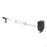 Rotisserie Grill Kit Stable Rotating Motor BBQ Grill Kit 15kg Load Capacity for Backyard Outdoor V1294-YM0901-3111240052611