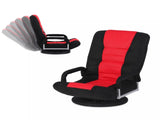 Artiss Floor Gaming Chair with 360 Swivel, 6-Position Backrest for Gaming FLOOR-SBL-GAME-FA-BKRD