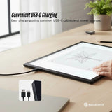 Social Hike A3 LED Light Pad Tracing Board Rechargeable USB-C 3000mAh Light Box V238-SUPDZ-42208921518160