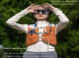 Yellow Hydration Backpack for Trail Running, Marathon, and Cycling V888-ELOSUNG28628
