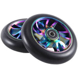 2Pcs 110 mm Colorful Aluminium Stunt Scooter Wheels Aluminum Scooter Wheel Scooter Accessories V1366-AZ2-W-15854