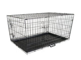 Wire Dog Cage Foldable Crate Kennel 48in with Tray V274-PET-WC48
