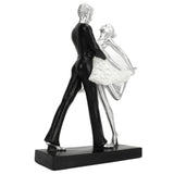 Couple Dancing Sculpture Modern Simple Innovative Resin Hand Crafted Couple Dancing Abstract Statue V1294-YM0706-3115230054911