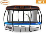Kahuna Trampoline 8 ft Roof - Blue TRA-KAH-08-BU-RF