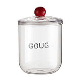 Clear Candy Jar with Lid, Cookies Storage Jar, Apothecarys Jar, Clear V1366-AZ2-W-26207