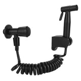 G1/2 Stainless Steel Thread Bidet Sprayer Set for Bathroom Toilet Black B Style V1294-YM0901-3112200110011