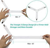 Bed Sheet Fasteners, Adjustable Mattress Suspenders, Mattress Cover Straps, Bed Corner Holder and V1258-DP02-F-96