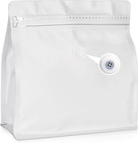 50 Count 8oz Coffee Bags with Valve,1/2 lb Vented Coffee Beans Packaging Bags High Barrier V1258-DP02-C-708