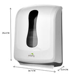 Slimline Paper Towel Dispenser - White V959-DPDR0014
