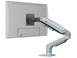 Single Monitor Arm for 17-30 Inch Screens,Height Adjustable Desk Mount Sliver Aluminium Monitor V1337-FY-G3NF-BD34