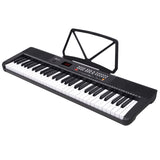 Karrera 61-Key Electronic Piano Keyboard with LED and Folding Stand in Black CHJ-SD1 EKB-CHJ-SD1-BK