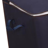 Clothes Storage Bags Fabric Foldable Blanket Storage Container Closet Organizer with Clear Window V1294-YM0901-3117250021312