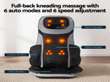 Livemor Massage Cushion Heating Massage Seats With Calf Foot Massager MASSAGE-LF03-BARON-BK