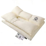 Cervical Neck Pillow for Sleeping - Double Layer Removable Bed Pillows, Don't Press Your Face, Pure V1107-115-10897-WHT