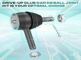 Ball Joint Kit,Set of Tie Rod End with grease fitting Fits for Club Car DS Golf Carts V1259-DP01-A-5416