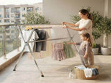 CARLA HOME Clothes Drying Rack Folding Indoor Outdoor, Grey, Kitchen V178-36531