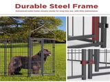 Dog Playpen House Heavy Duty Large Outdoor Dog Kennel Anti-rust Metal Pet Crate V767-JJ-XZ171-XS-V1