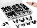 68PCS Cable Clamp Kit Moisture Proof, Acid Resistant, Rust Resistant for boats, Industrial use, V1366-AZ2-W-15555