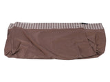 4FT Firewood Rack Cover 600D Oxford Cloth Waterproof Grid Log Pile Holder Cover for Outdoor Indoor V1294-YM0901-3111240074811