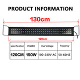 120 CM 150W 244LED Aquarium LED Lighting Marine Aqua Fish Tank Light NEW V201-YGD0120BU8AU