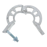 Heavy Duty Scaffold Coupler Clamp with Sliding Rosette , Plated for Event Stages and Construction V1369-AZ3-W-19323
