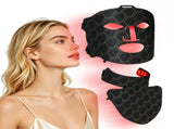 Red Light Therapy for Face and Neck Mask,160 LED Beads Silicone Facial Light Therapy,Rechargeable V1107-110-19698