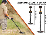 Metal Detector for Adults&Kids, 250mm, Professional Adjustable Higher Accuracy Gold Detector, IP68 V952-YJSJSTCQ10510KDE7V0