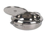 Stainless Steel Deep Frying Pan Japanese Tempura Fryer with Thermometer Control Non Stick Frying Pan V1294-YM0717-10048534