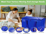 CARLA HOME 12-Pack Large Moving Storage Bags with Zippers & Handles with 95 Liters Capacity for LSB-36345