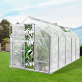 Lambu Greenhouse Aluminium Walk In Green UM1245