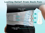 Plus Size Back Brace for Lower Back Pain, Breathable Obese Belly Support for Sciatica, Back Pain, V1369-AZ3-W-18750