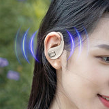 Wireless Open Ear Headphones Bluetooth 5.4 Stereo Sound Earphones with Charging Case Beige V1263-JX-7110-1