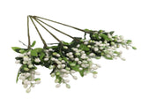 5PCS Artificial Berries Artificial Pip Berry Stems Decoration for Living Room Office White V1294-YM0706-3115230060214
