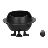 Household Small Coffee Container Coffee Ground Bucket Grind Dump Bin Waste BinPlanet Shape V1294-YM0901-3118210166013
