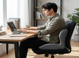 Ergonomic Memory Foam Seat Cushion with two-tone gray Support Integrated One Piece Design Pressure V888-ELOSUNG54398
