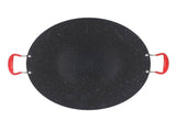 Korean Grill Pan Non Stick Round Portable BBQ Flat Griddle Outdoor Camping Home Barbecue Tray S V1294-YM0901-3111240230211